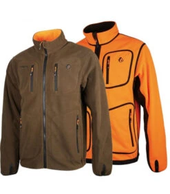 Veste Chasse Polar Reverse Orange-marron Somlys