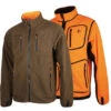 Veste Chasse Polar Reverse Orange-marron Somlys