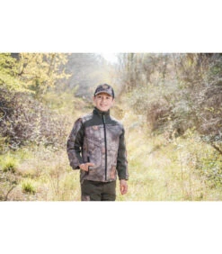 Veste Chasse Renforcée Oxford Camo Forest Enfant -Chasse Équipement Magasin veste renforcee oxford camo forest enfant 2