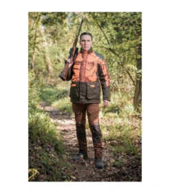 Veste Chasse Treeland Camouflage Orange-3DX -Chasse Équipement Magasin veste treeland camouflage orange 3dx 3